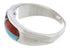 Multicolor Inlay Sterling Silver Southwest Ring Size 6-3/4 CX50069